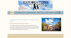 Desktop Screenshot of explorationscenterville.com
